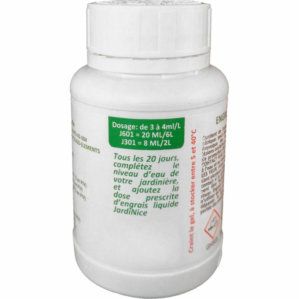Engrais liquide avec bouchon doseur anti-goutte 250 ml