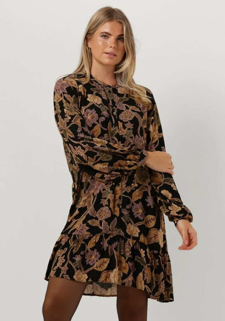 BY-BAR zwarte by-bar mini jurk ted lilli dress