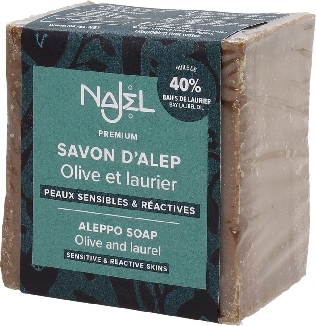 Najel  Aleppo-Seife 40% Lbö., 185 g