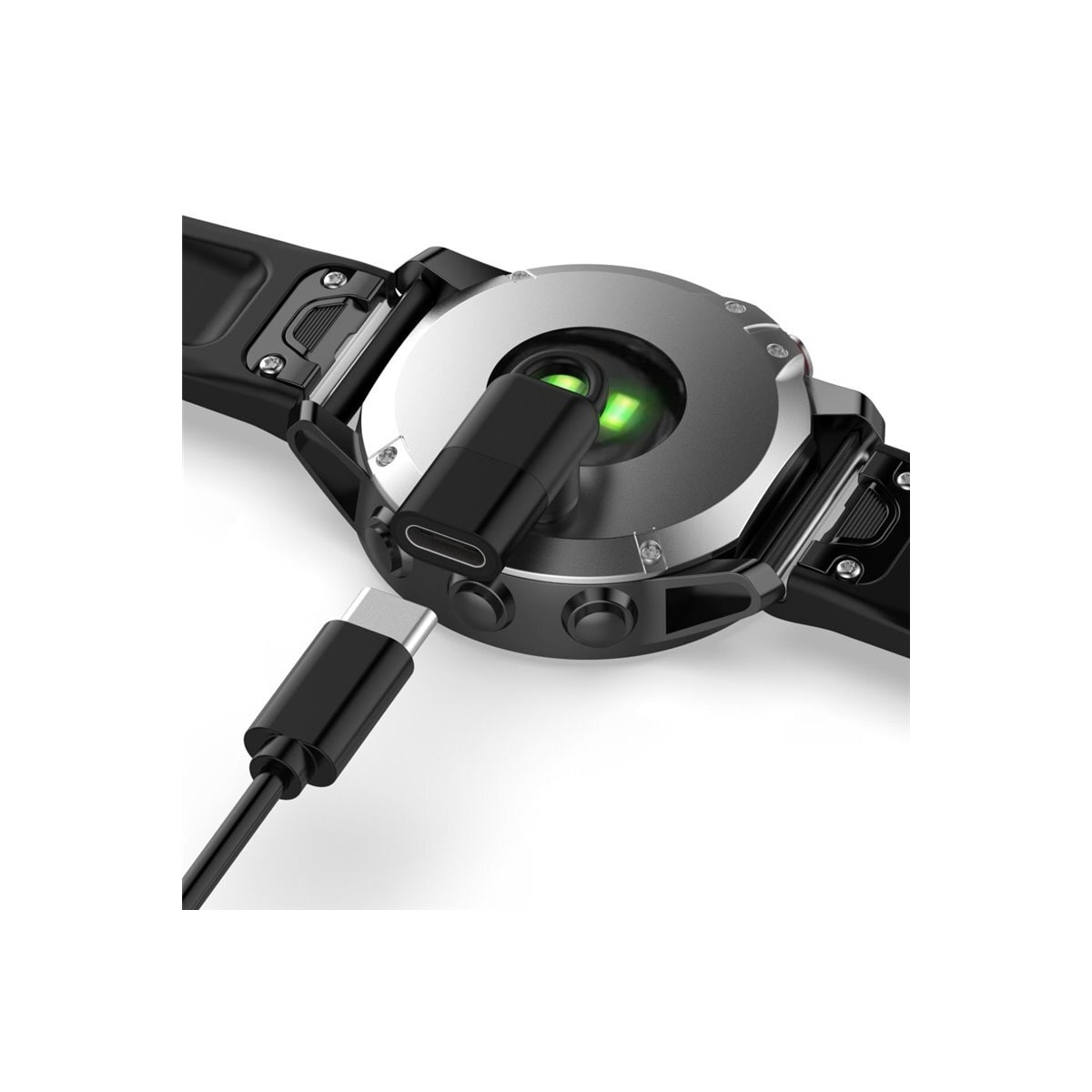 90 graders USB-C Adapter Garmin Forerunner 45