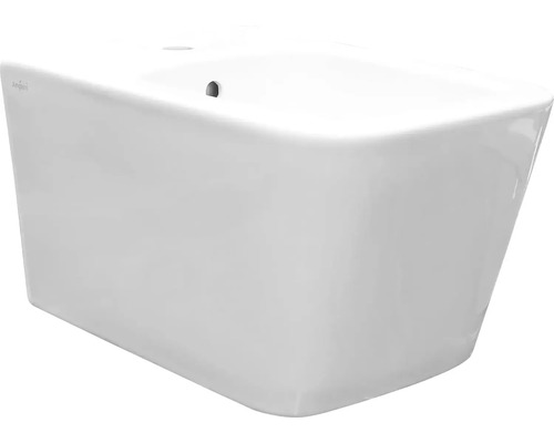 Jungborn THREE wandbidet, glanzend wit, ongecoat