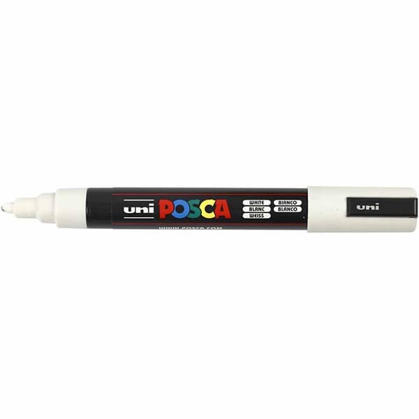 Posca Tusj, svart, nr. PC-5M, strek 2,5 mm, 1 stk
