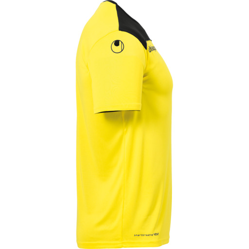 Offense 23 Poly Shirt Lima Amarillo/preto/antra Uhlsport