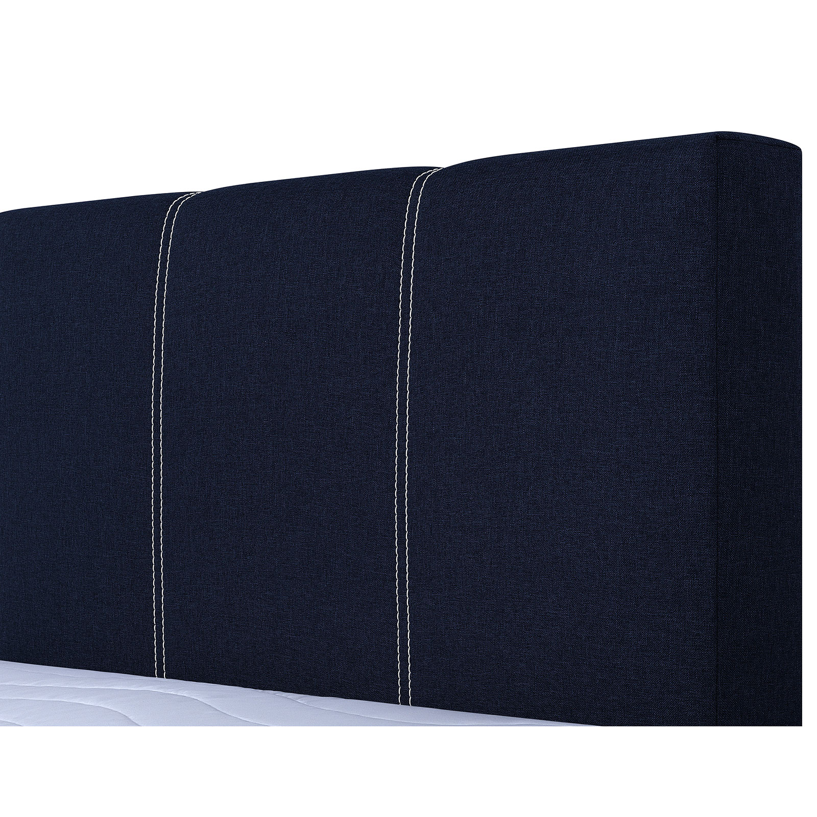 Boxspringbett - cobalt - H3 - Bonell-Federkern - 140x200 cm