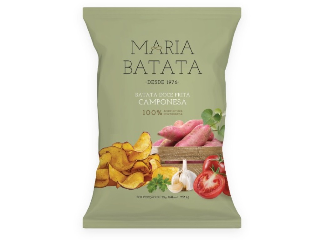 BATATA DOCE FRITA MARIA BATATA CAMPONESA 100G