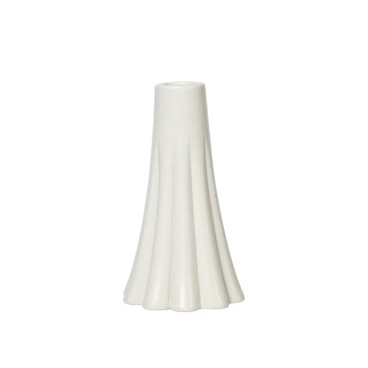 Broste Copenhagen - Heli Kerzenhalter, Ø 8 x 14 cm, cream
