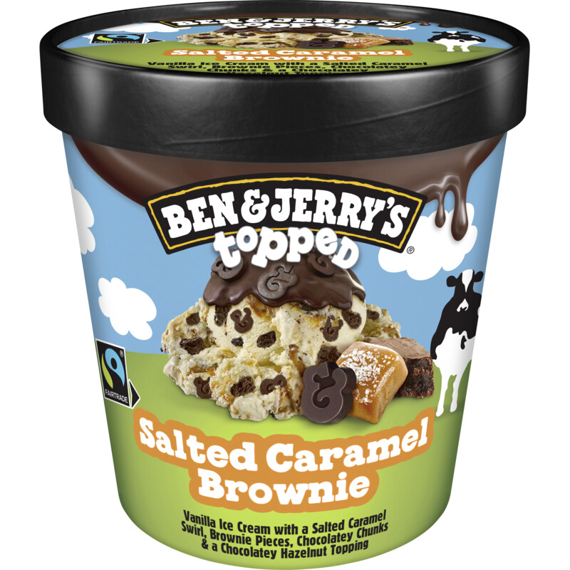 Ben & Jerry's Salted caramel brownie