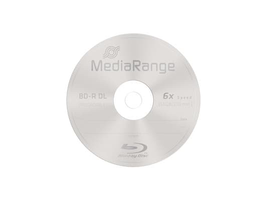 MediaRange BD-R DL 50 GB, Blu-ray - Rull 25 stk
