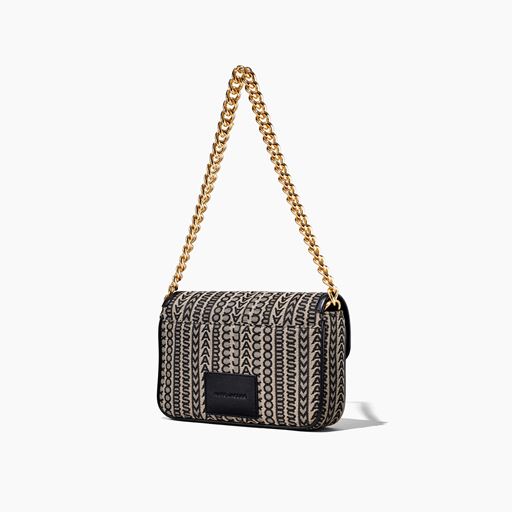 Marc Jacobs The Monogram J Marc Skuldertaske, Beige Multi