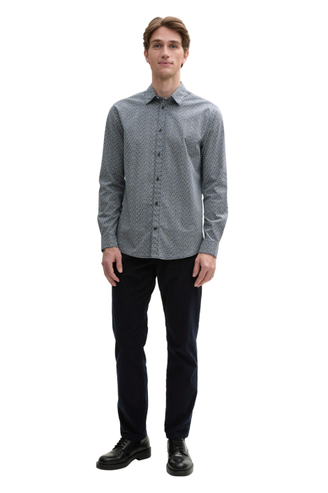 Tom Tailor blauwe heren overhemd
