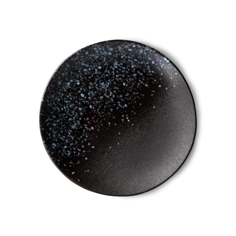 HKliving 70's Ceramic gebaksbordje Ø17.5 set van 2 Horizon