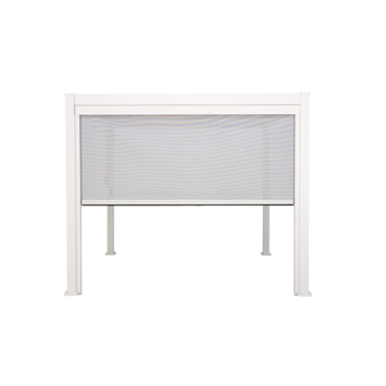Zijwand voor pergola Classic & Deluxe Wit 360 series
