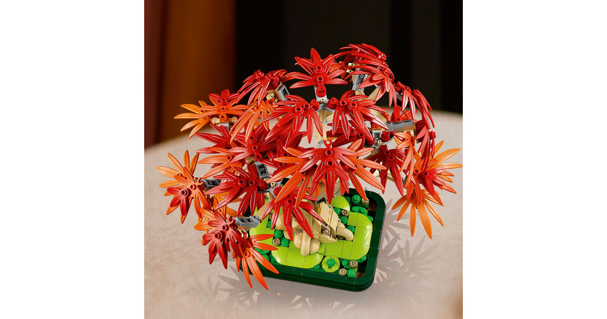 LEGOThe Botanical Collection - Japanse esdoorn bonsaiboompje Constructiespeelgoed  (10348)
