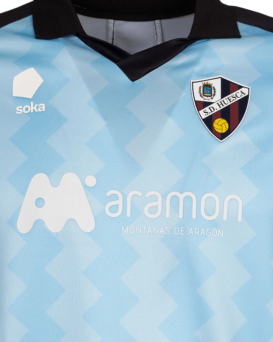 Camisola Soka Sociedad Deportiva Huesca Primeiro Equipamento Guarda-redes 2025-2026 Criança
