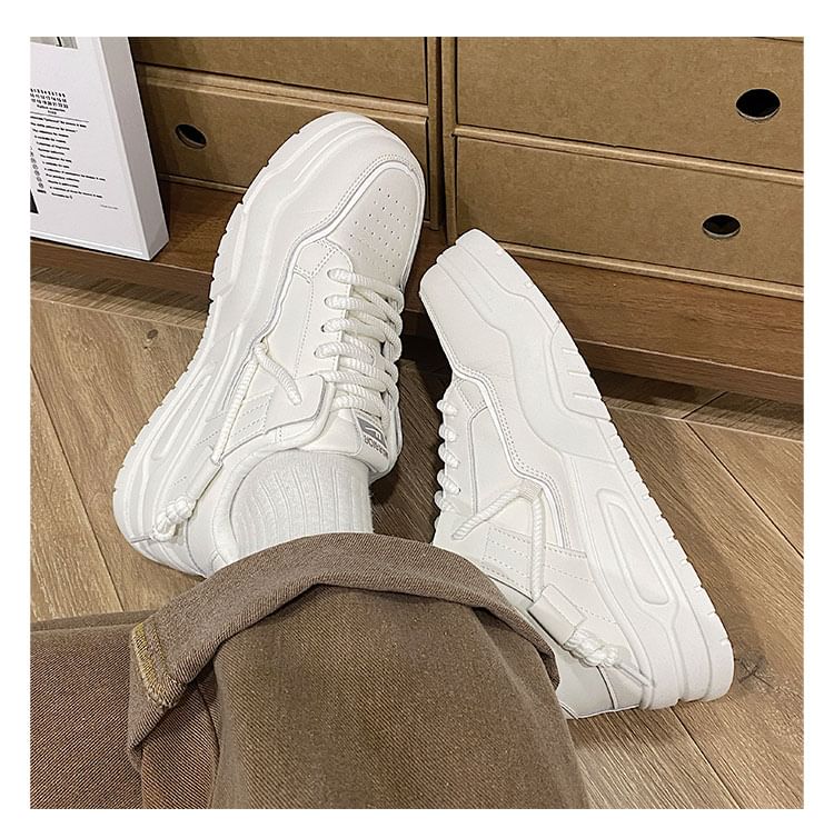 HANO - Platform Paneel Sneakers