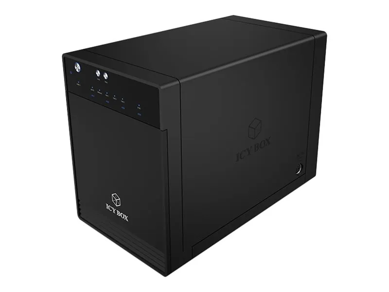 ICY BOX IB-3740-C31 - Harddisk-array - 4 bays (SATA-600) - USB 3.1 Gen 2 (ekstern)