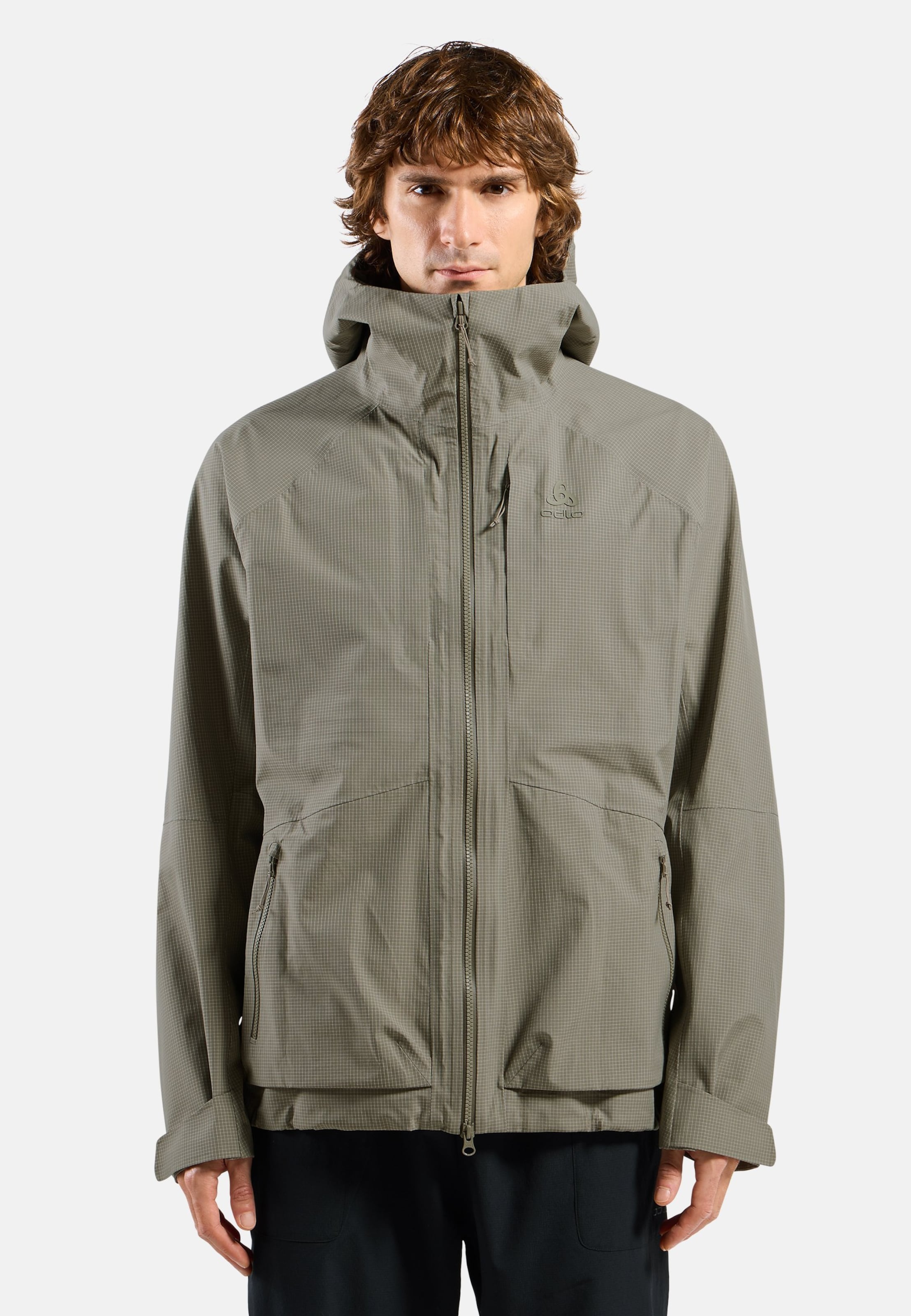 Wasserdichte Ascent 3L Hardshell-Jacke 2.0 in vetiver