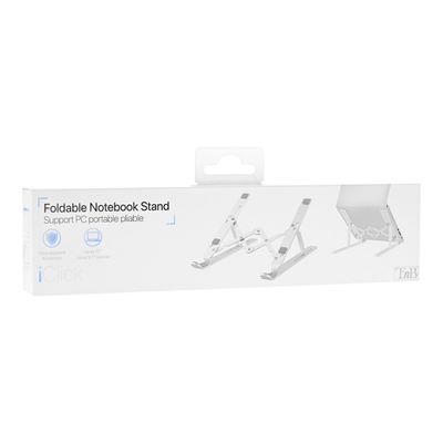 T'nB iClick - support pliable pour ordinateur portable jusqu'à 17