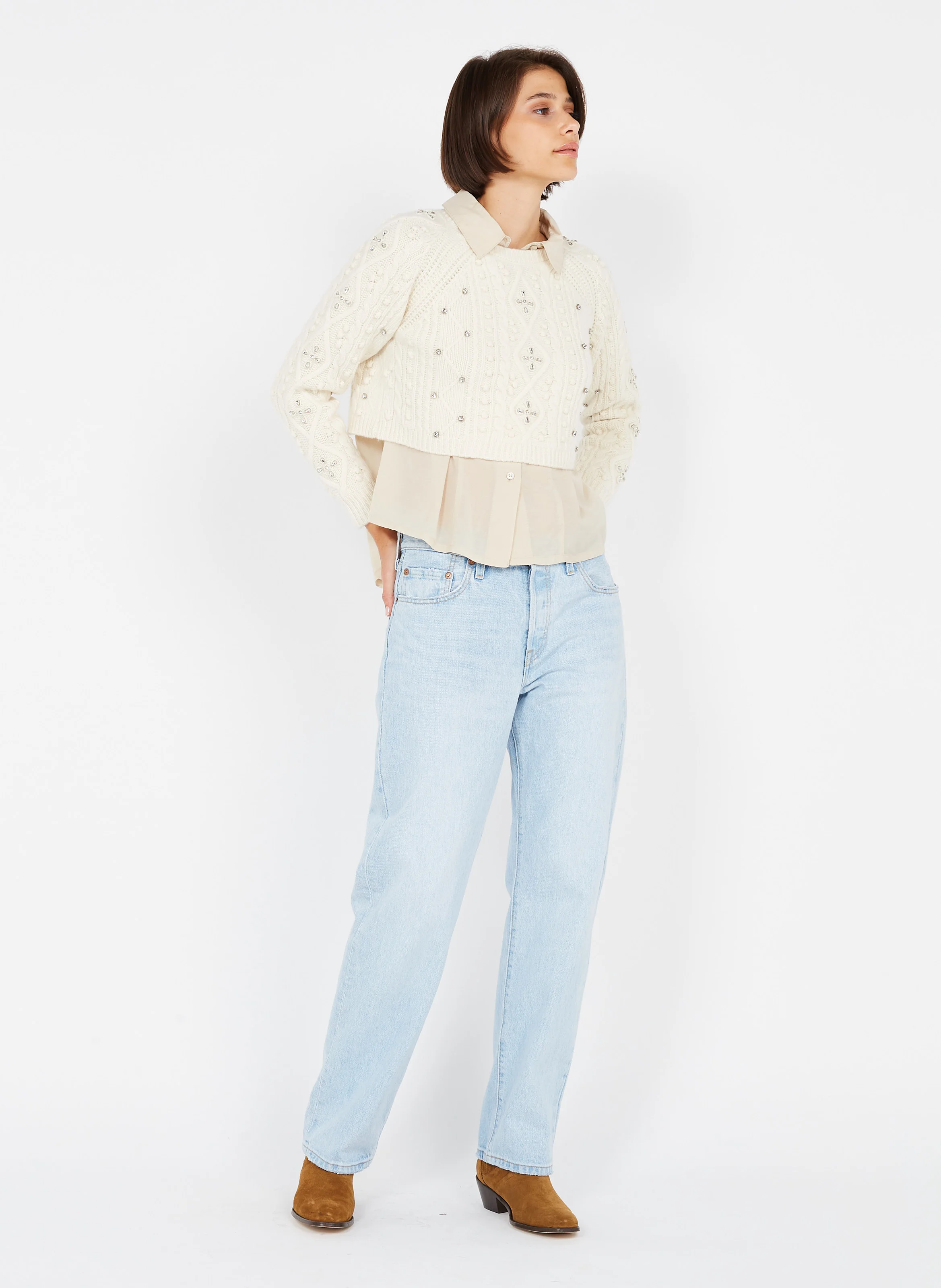 501 '90S - Jean droit en coton | Jean Stone
