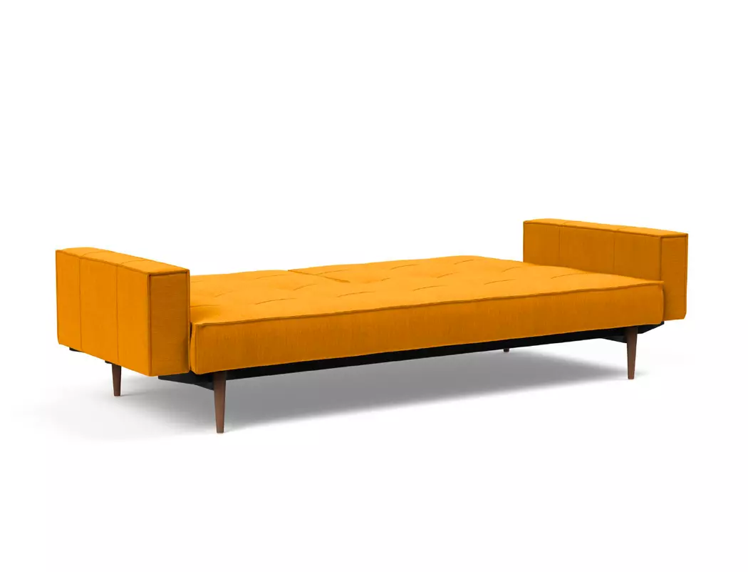 Schlafsofa mit Armlehnen Splitback Styletto dunkel