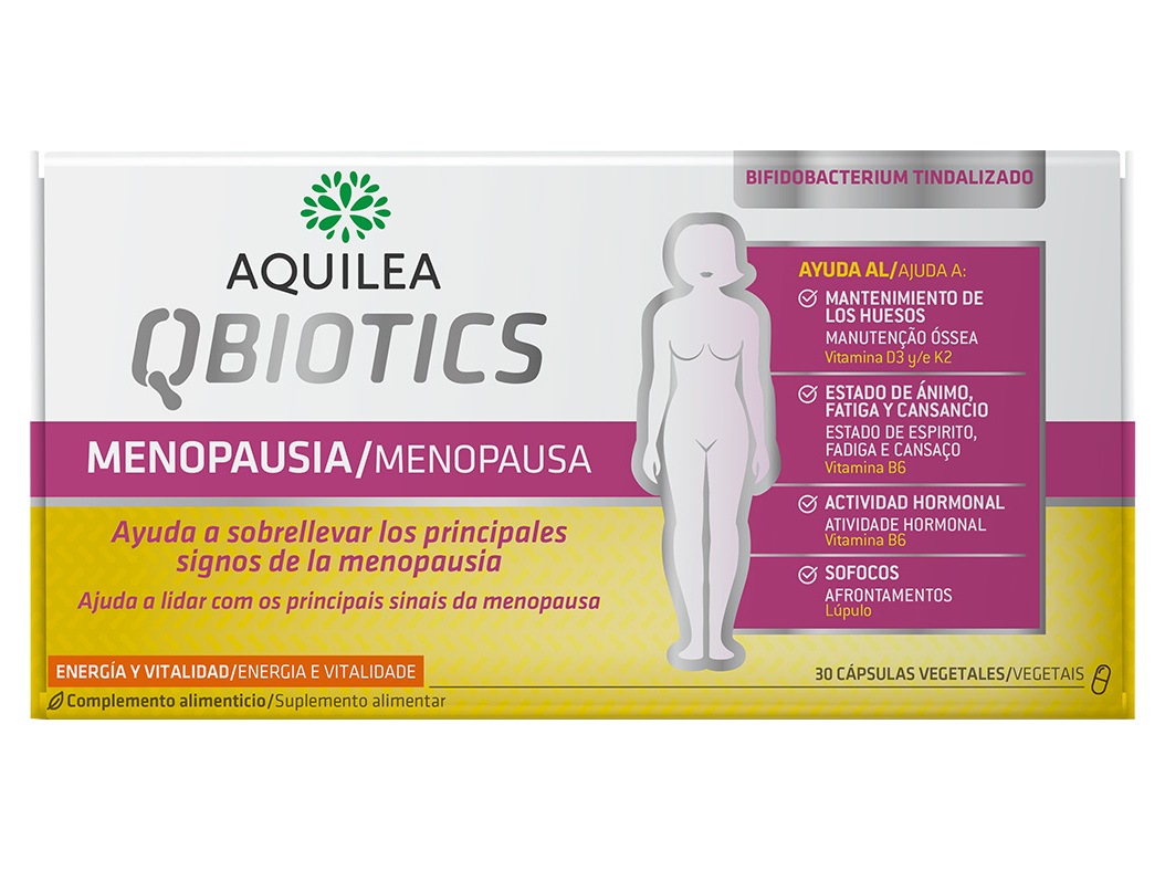 SUPLEMENTO AQUILEA QBIOTICS MENOPAUSA 30 COMP