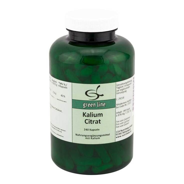 Kalium Citrat Kapseln, 240 St