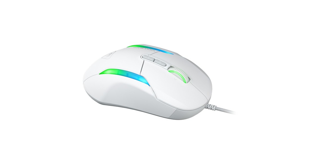 Turtle BeachKone II gaming muis  (Wit, 50 - 26.000 Dpi, RGB)