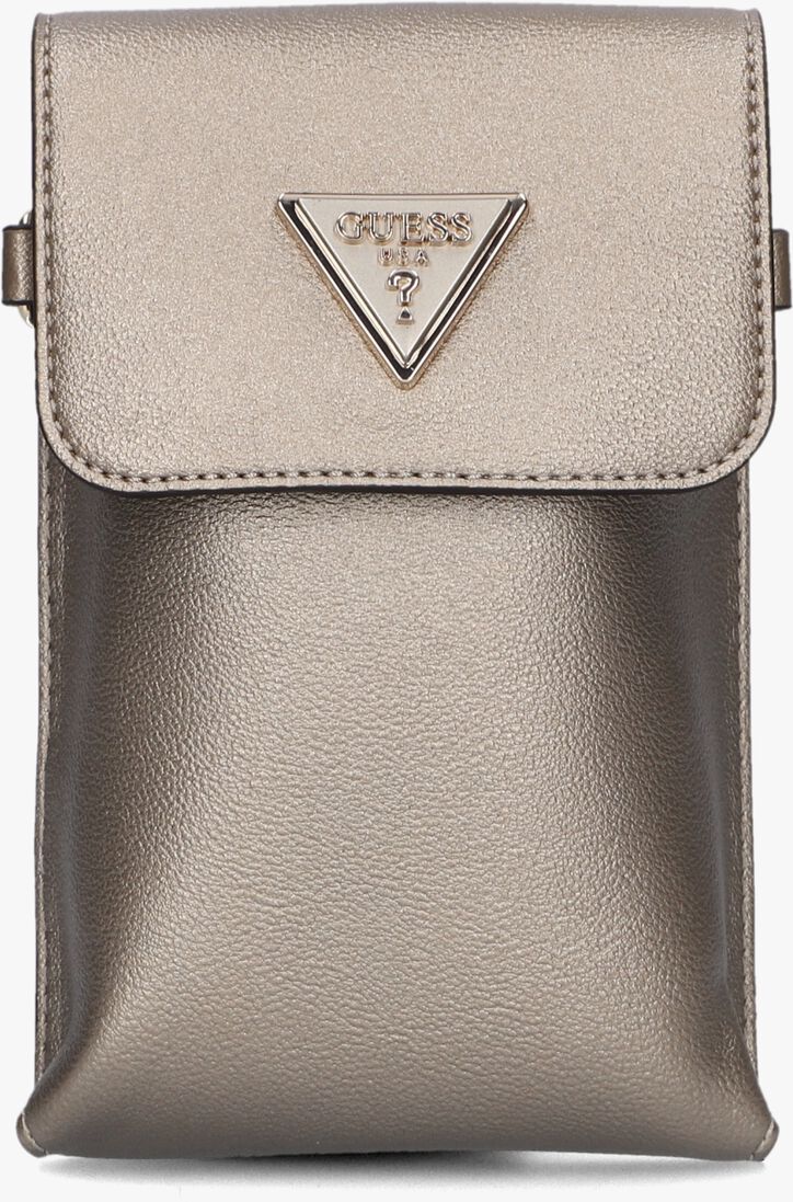 GUESS bronzen guess schoudertas latona flap chit