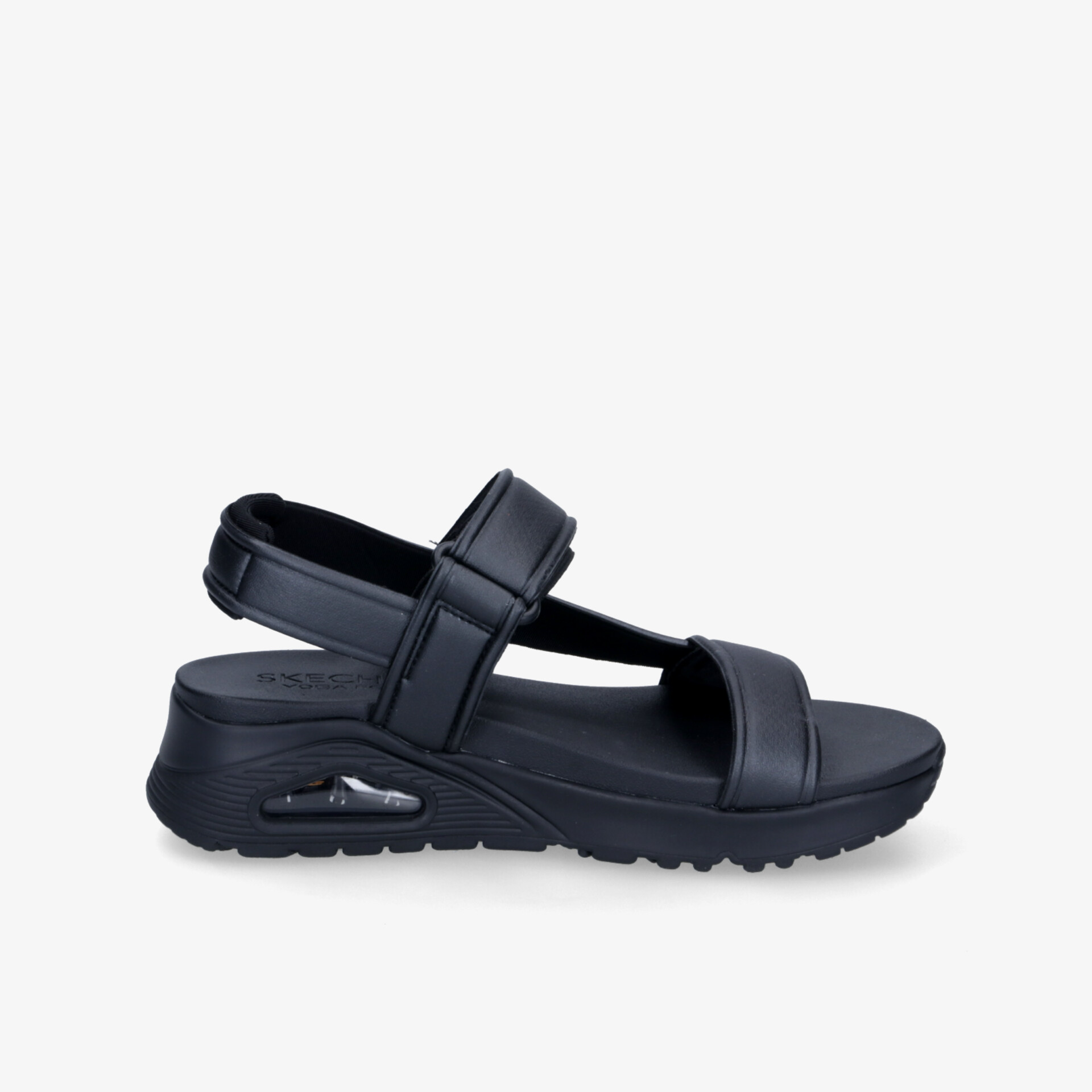 SKECHERS Damen Sandalen schwarz