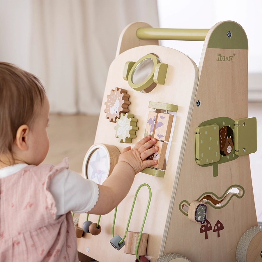 howa® Lauflernwagen Lauflernhilfe Babywalker little woods aus Holz