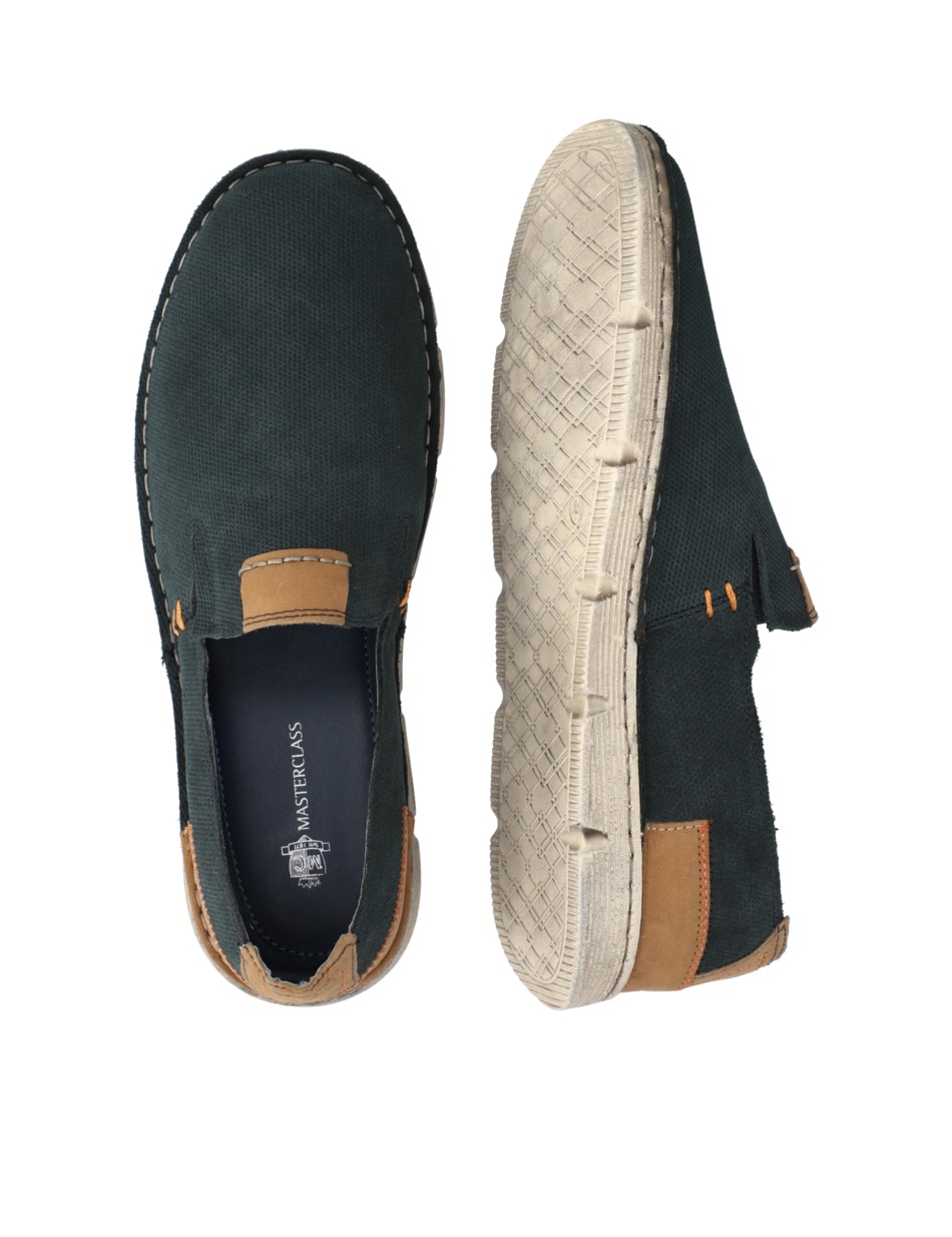 Veloursleder Slipper klassisch