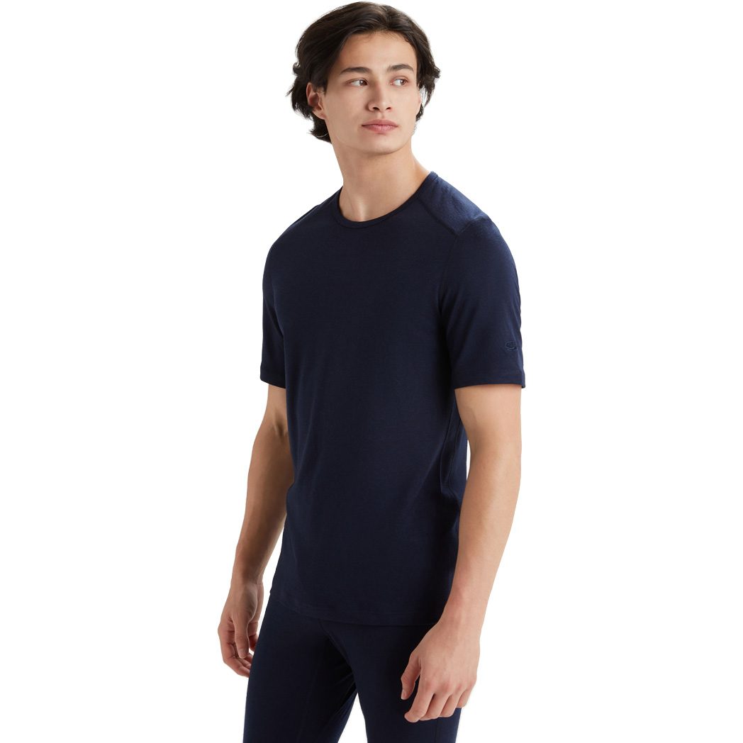 Icebreaker 200 Oasis Crewe Unterhemd Herren midnight navy
