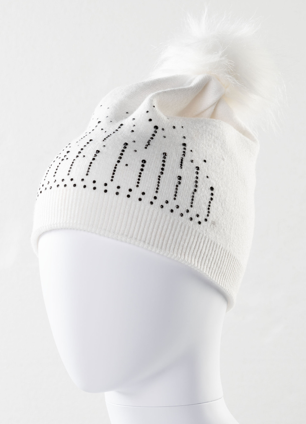 Mütze mit dezenten Glitzersteinchen