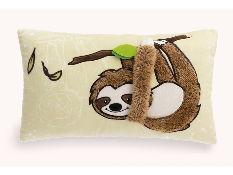 Nici Green Kissen Faultier Slobby 43 x 25 cm Plüschkissen