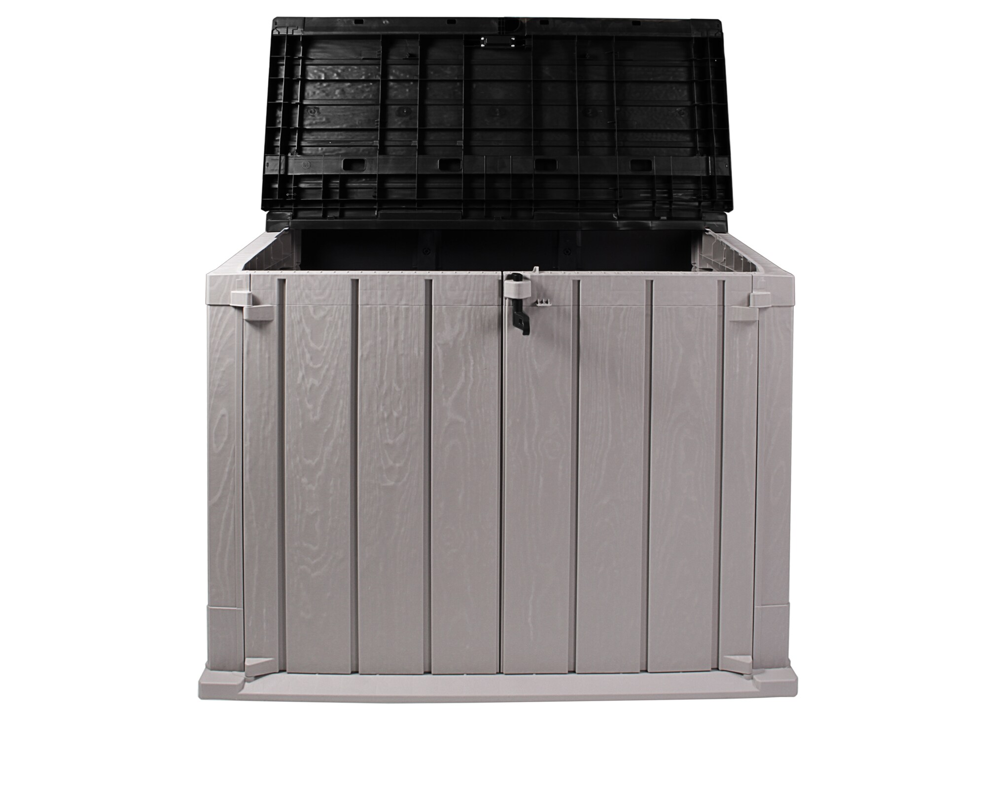 Gartenbox Mülltonnenbox Storer Light grau-anthrazit