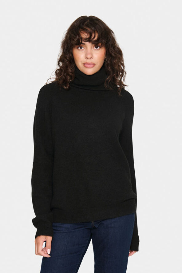 Saint Tropez GarbieSZ Rollneck Pullover Black