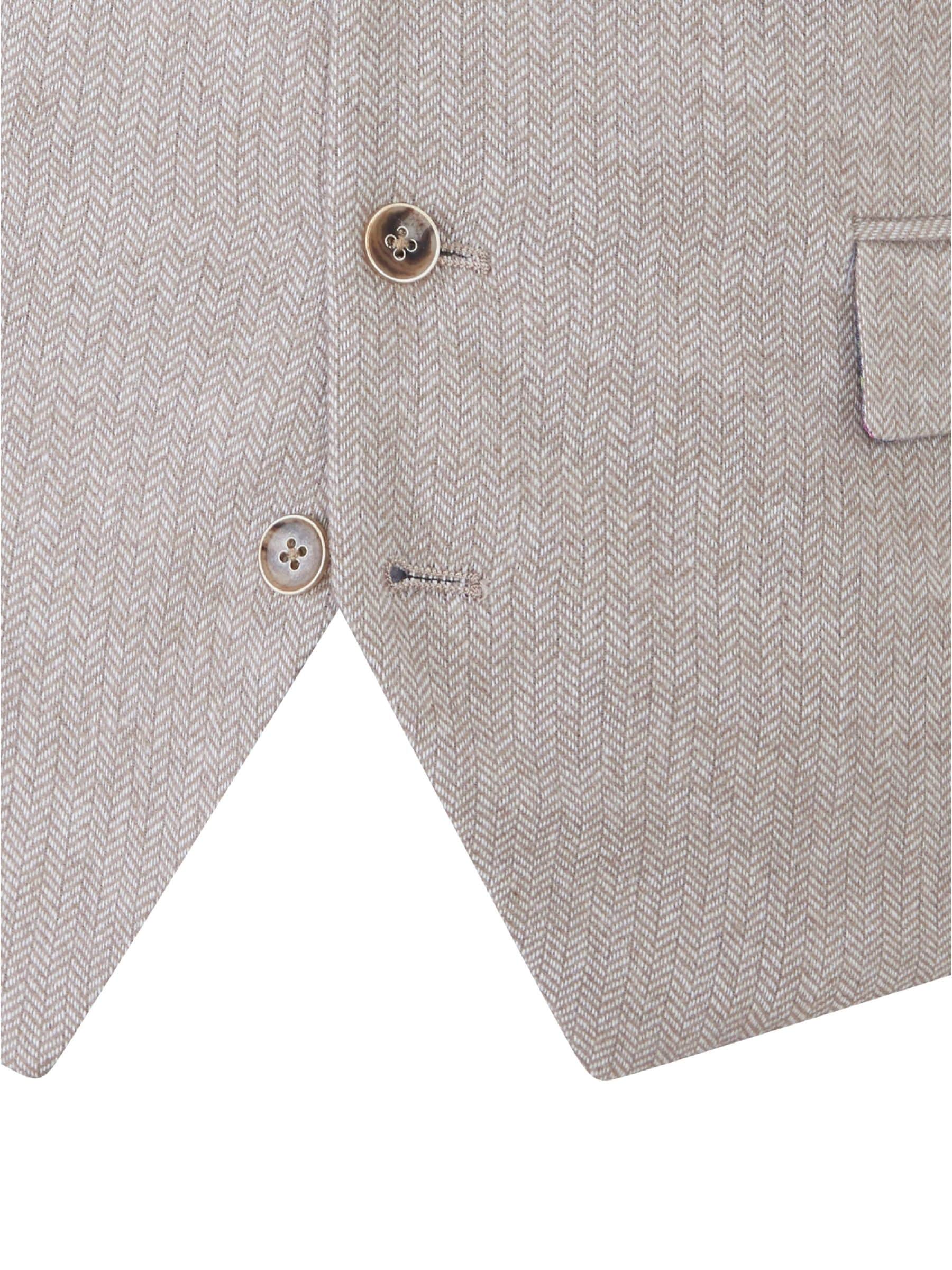 Grijs - Skopes Jude maatsnit getailleerd vest