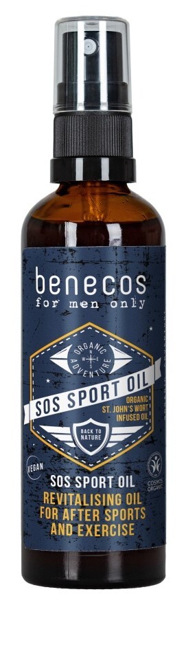 Benecos For Men Sport Oil St Janskruid (75 ml)