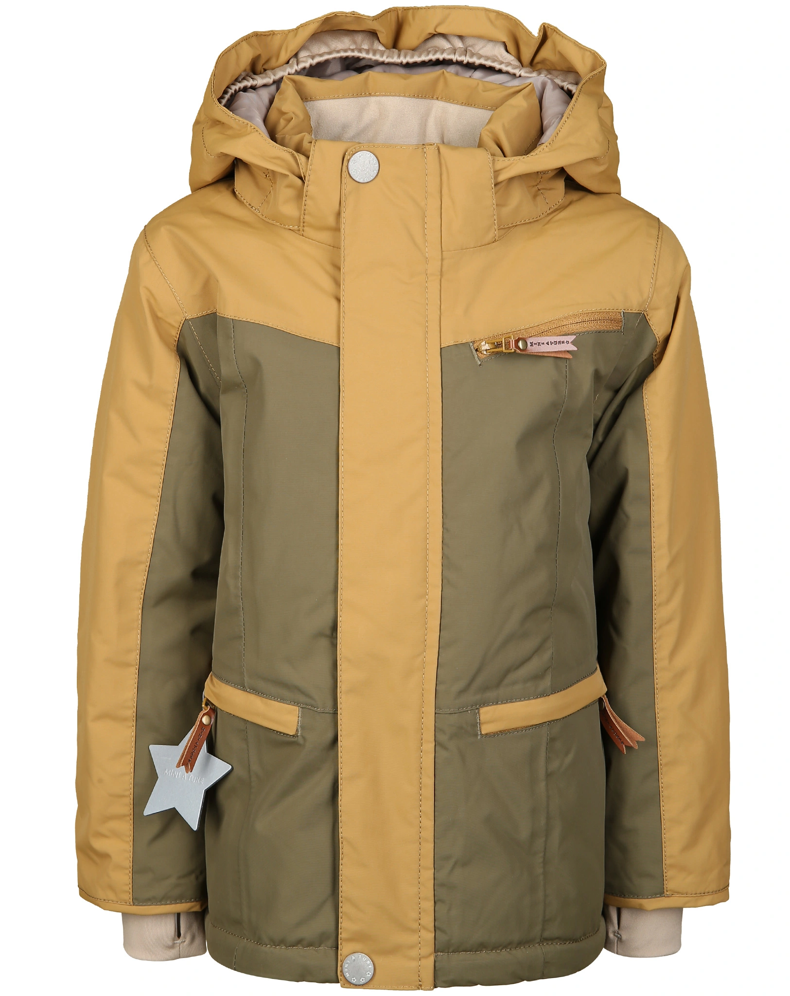 Funktionswinterjacke MATVESTYN COLOR BLOCK in caspers green