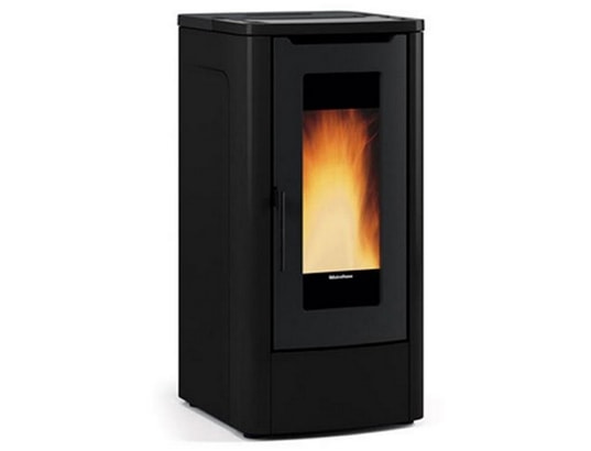 NORDICA EXTRAFLAME - Poêle à bois Poêle à granulés de bois 10kw noir - teoremanoir