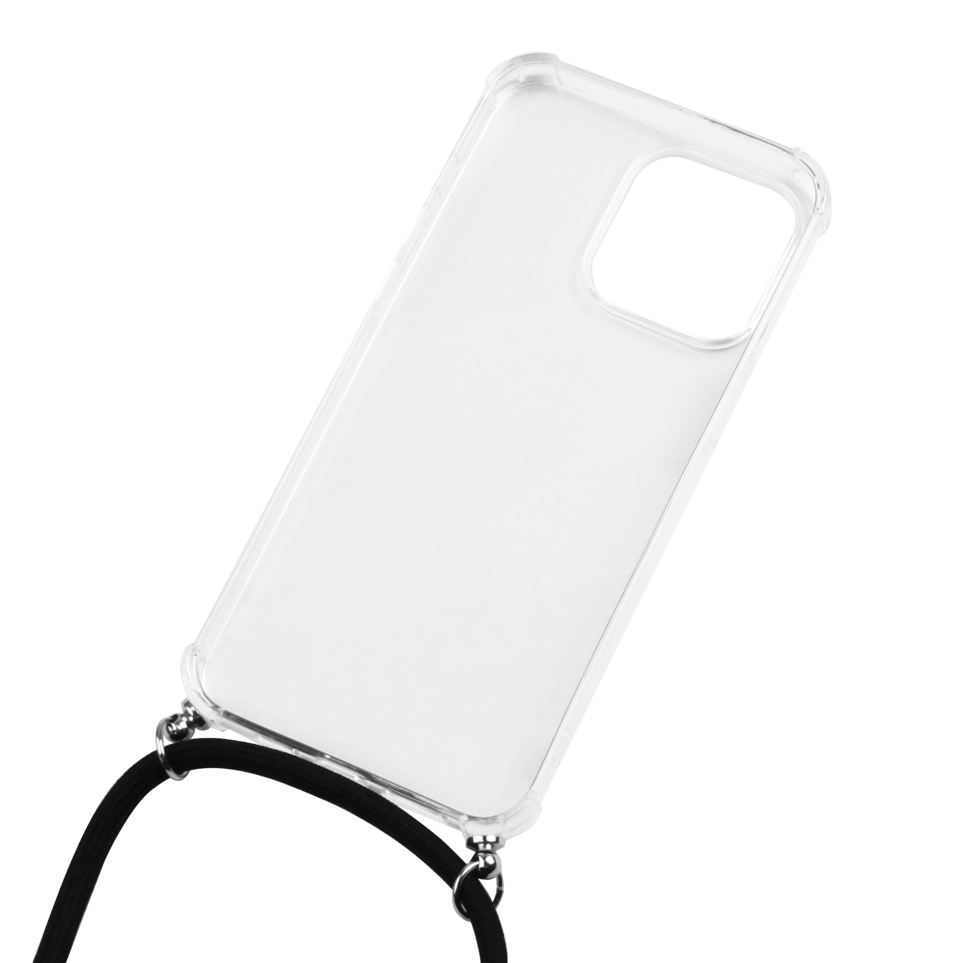 Handyhülle mit Band iPhone 15 Pro Max transparent