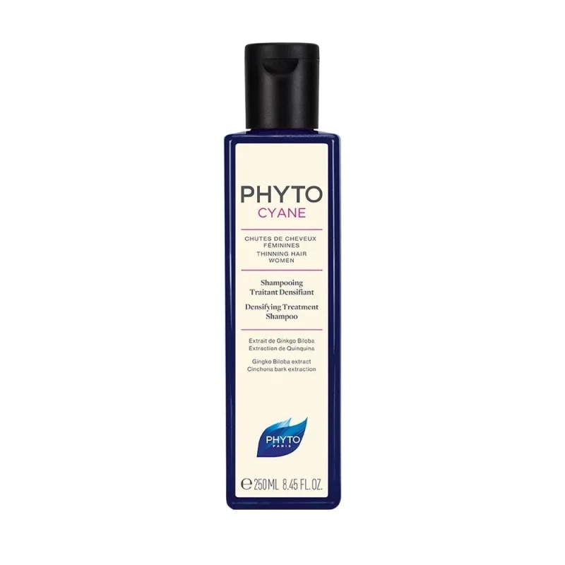 Shampooing Traitant Densifiant - Chute de Cheveux Féminines - Phyto - Flacon 250ml