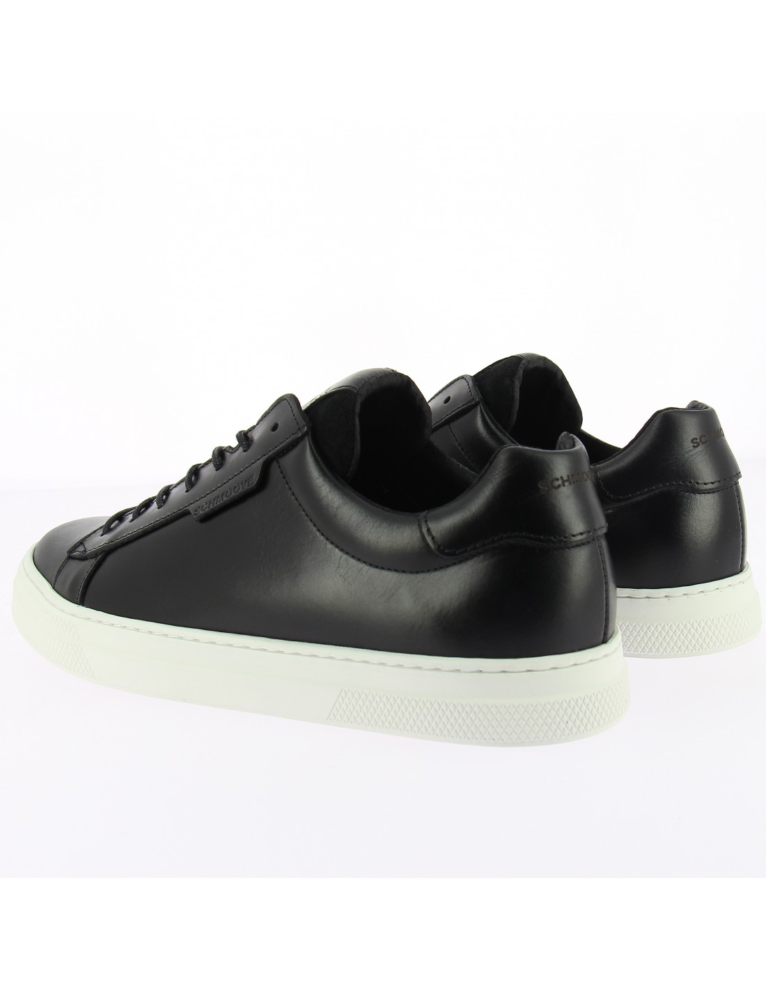 schmoove baskets de ville homme spark clay cuir noir