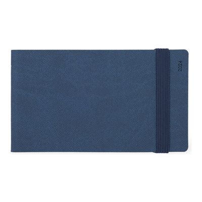 Agenda semainier - 1 semaine sur 2 pages - 14 x 8 cm - bleu galactique - Legami Colours Collection