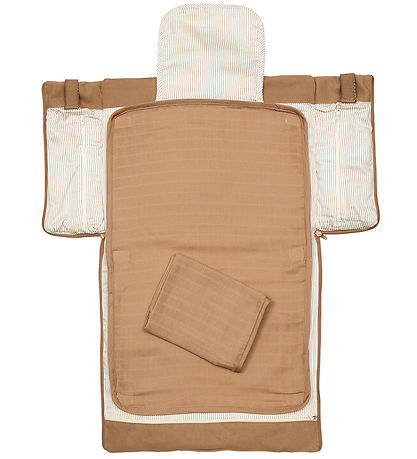Cam Cam Wickeltasche - Ausklappseite - Camel