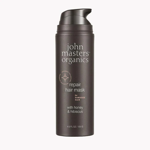 John masters organics Masque Réparateur Miel & Hibiscus - Cheveux Abimés 125g