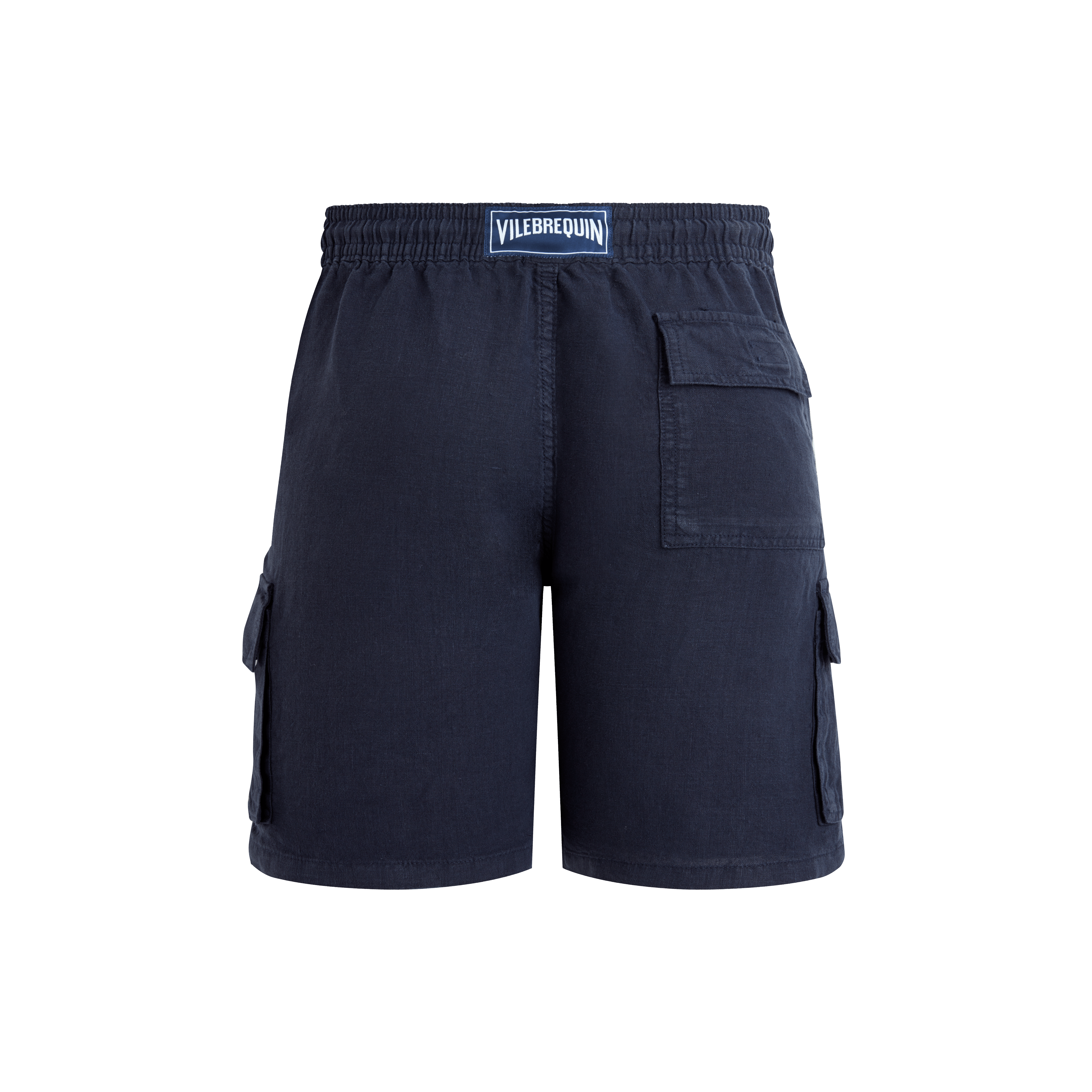 Bermuda en lin homme uni | Site Vilebrequin | BAIU3U01