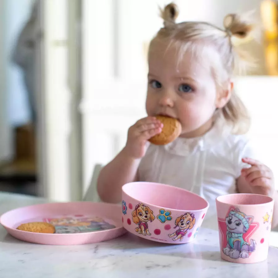 Koziol Kindergeschirrset Connect 3er Set pink