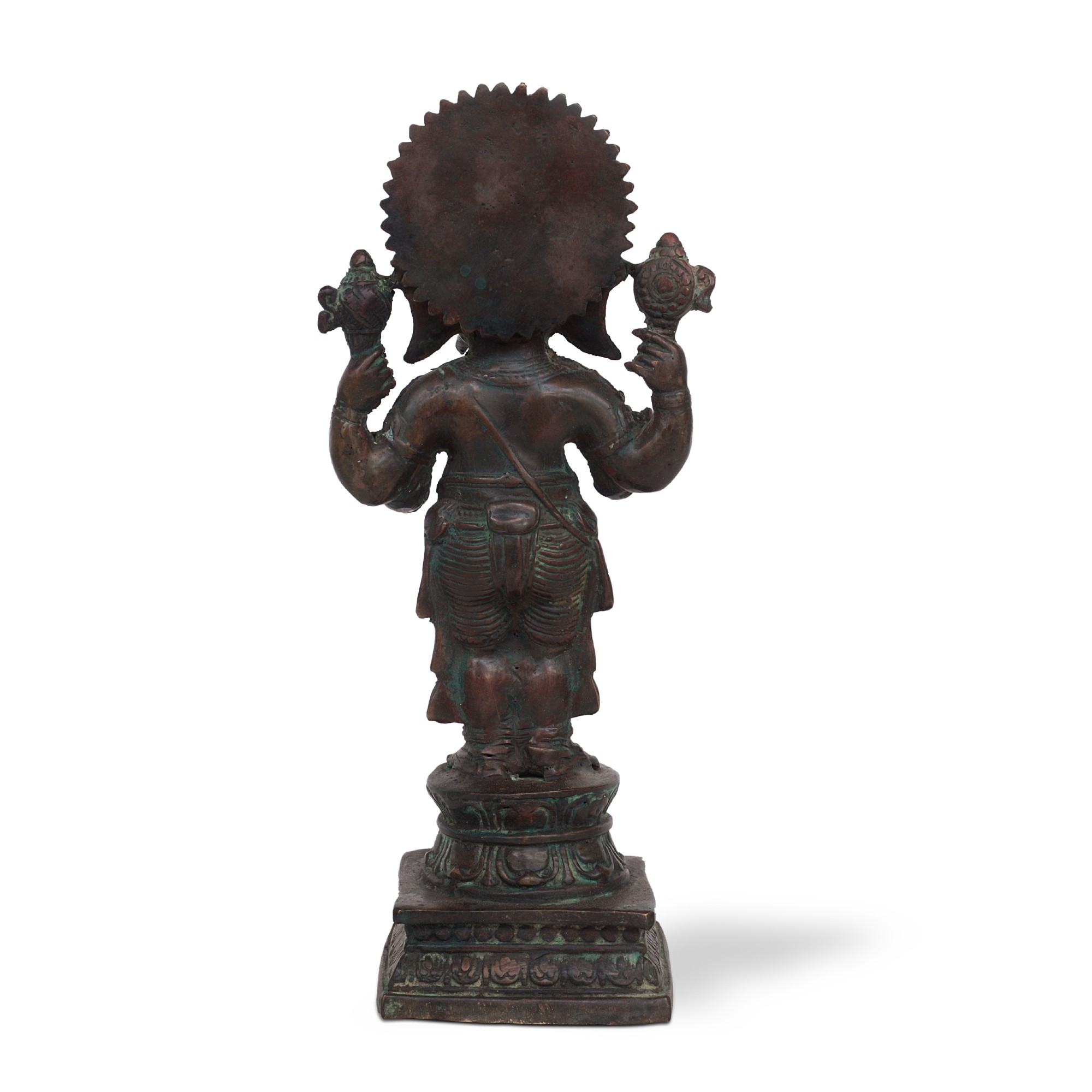 Bronze-Statue 'Ganesha stehend', H 24 cm, B 10 cm, T 7 cm von fischer's lagerhaus