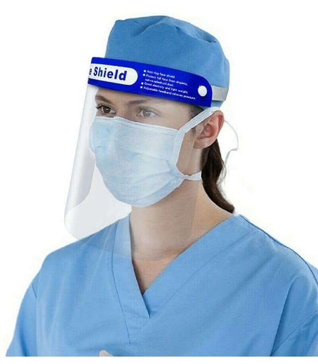 Beskyttelsesvisir/plastikvisir